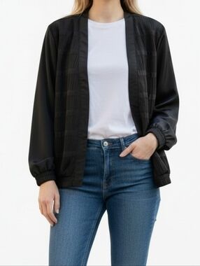 Vintage Women's Open-Front Light Jacket